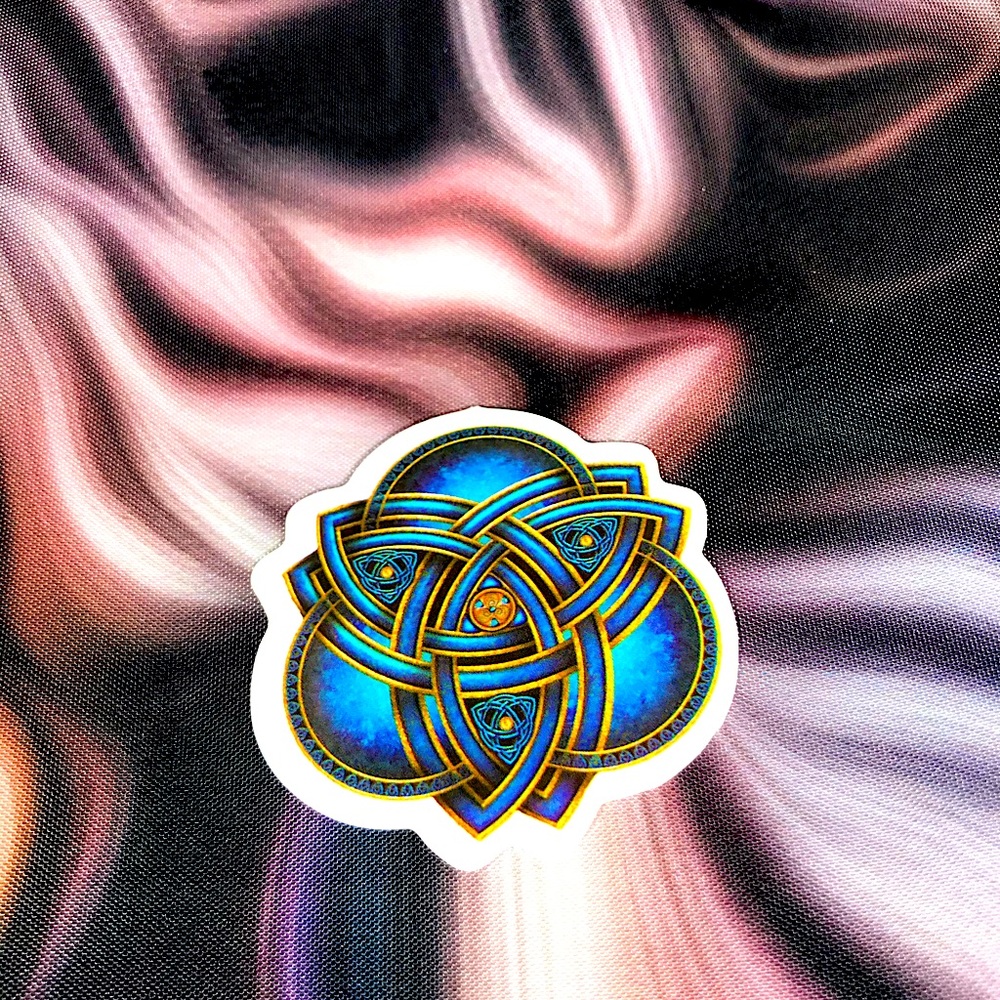 Mechanical Spiritual Mandala Talisman Medallion Totem Decor Sticker